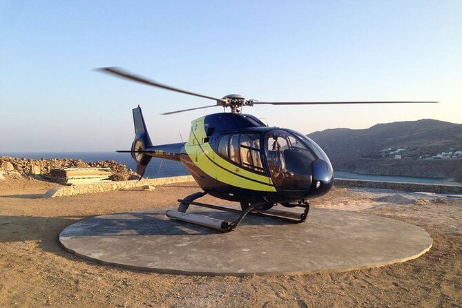 Private Helicopter Transfer from Santorini to Mykonos - Scheduling the midday departure