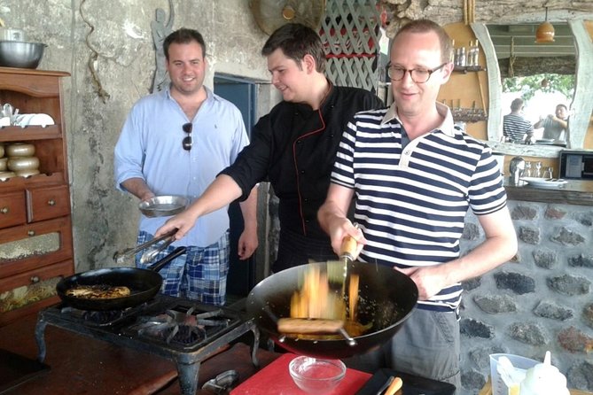 Private Santorini Cooking Class & Wine Tasting Tour - The lunch is the real payoff