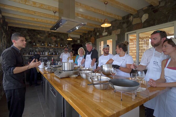 Private Santorini Cooking Class & Wine Tasting Tour - The guides make or break the day