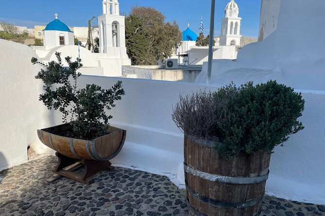 Private Santorini Daytime Wine Tour - Gaia Winery inside a former tomato factory
