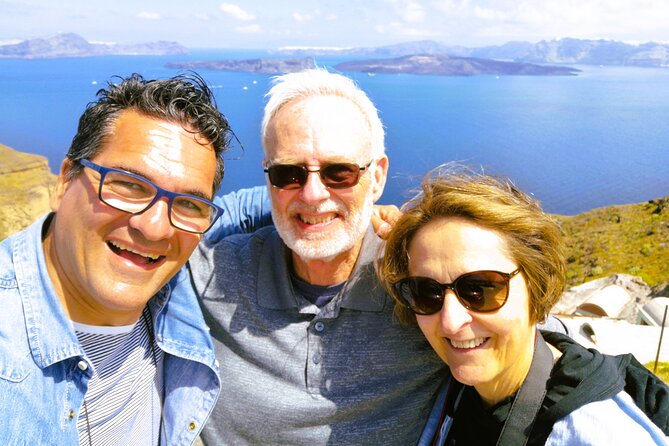Private Santorini Highlights Tour with Easy and Flat Walks - Profitis Ilias and the island from above