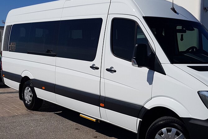Private Transfer from-to Santorini airport to-from anywhere in Santorini Island - A simple arrival at Santorini Airport