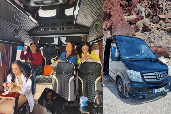 Private Transfer from-to Santorini airport to-from anywhere in Santorini Island - Why punctuality matters on this island