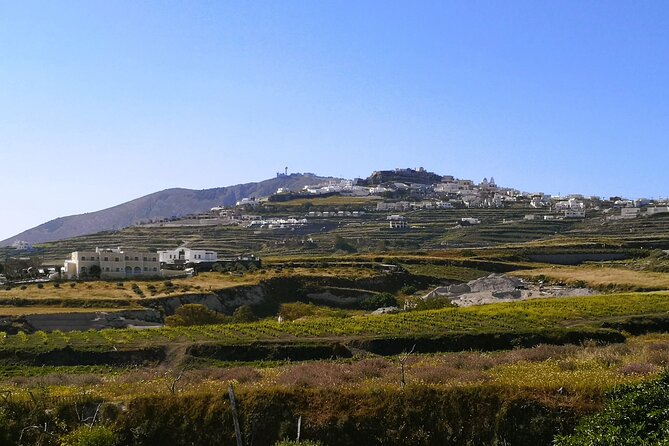 Private Unseen Authentic Santorini Half Day Island Tour - Megalochori and the vineyards of central Santorini