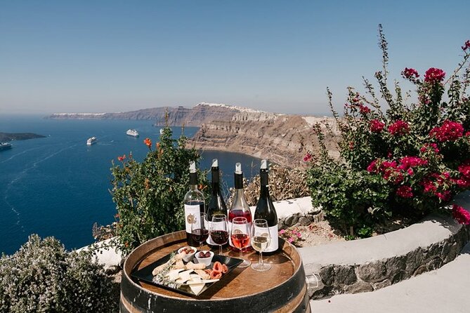 Private Wine Tasting Tour with a Santorini Sunset Ending - The sunset finish at Santo Wines