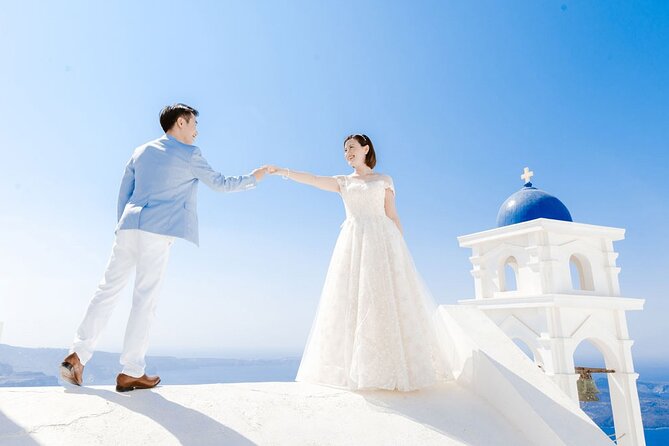 Proposal Photoshoot Santorini - The Before, During, and After Photo Story