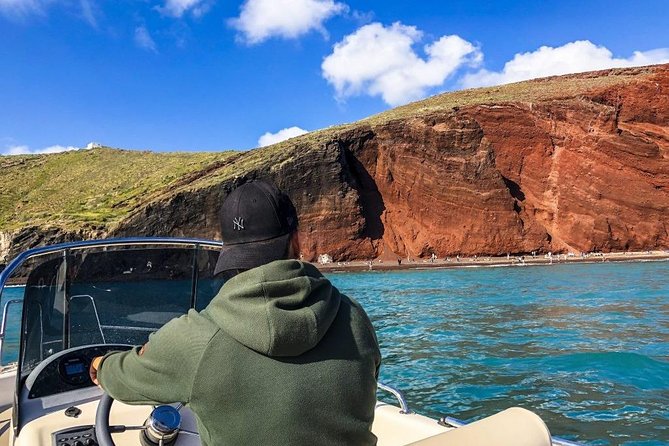 Rent a Boat in Santorini without a License - Swimming, snorkeling, and time to linger