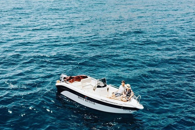 Rent a Boat in Santorini without a License - What the $338.76 group price really means
