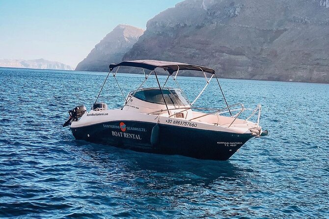 Rent a SpeedBoat in Santorini with License or Skippered - Is $681.37 good value for a private boat?
