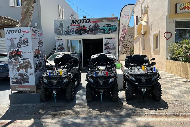 Rent an ATV Santorini - Planning your own route to Santorini’s beaches