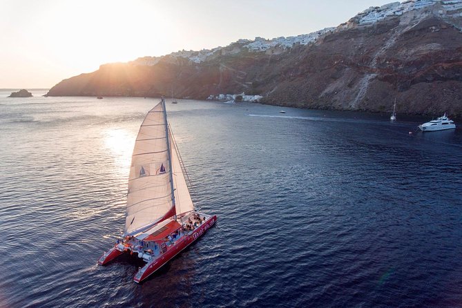 Sailing Catamaran Cruise in Santorini with BBQ, Drinks and Transfer - Is $95.53 a Good Value?