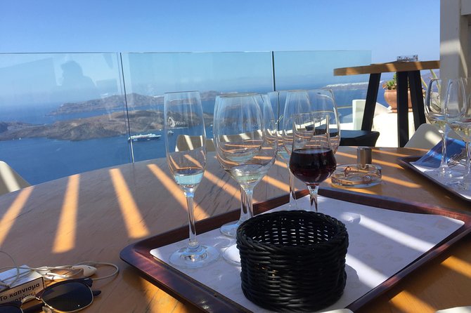 Santorini 3 and half Hour Wine Tour Day/Sunset - Two wineries, one compact Santorini outing