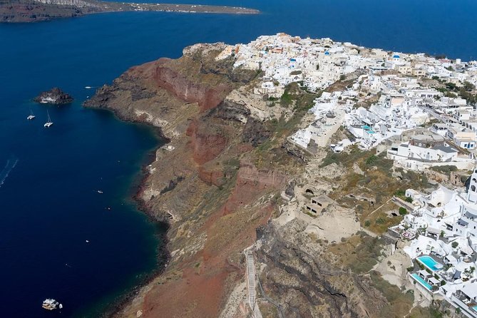 Santorini 30min Helicopter Tour - Fira Town and the caldera view