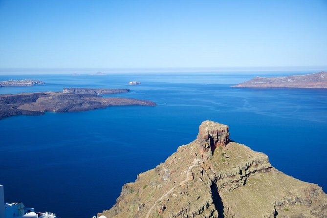 Santorini 30min Helicopter Tour - The 30-minute route over the caldera