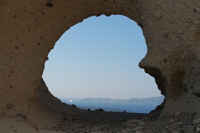 Santorini: 4hr Private Countryside Hidden Paths Tour - Profitis Ilias, Santorini from above