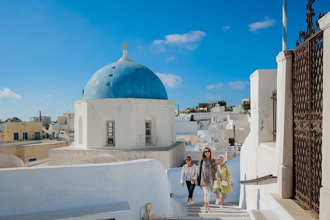 Santorini: 4hr Private First Impressions Tour - Oia and the Castle of St Nicholas deliver the big views