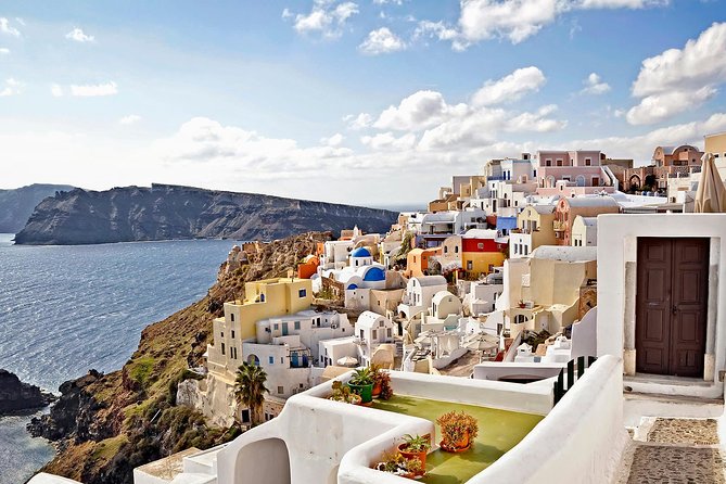 Santorini: 4hr Private First Impressions Tour - Pyrgos shows the island beyond the postcards