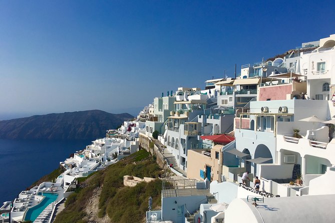Santorini 5 Hour Private Oia Tour & Lunch/Dinner at a Local Farm - Oia’s whitewashed lanes and caldera views