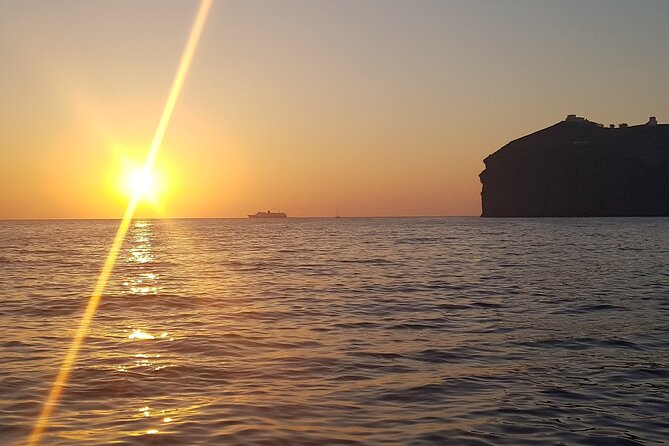 Santorini 5 - Hours Private Day Or Sunset Cruise with Bbq and Drinks - Red Beach and White Beach from the boat