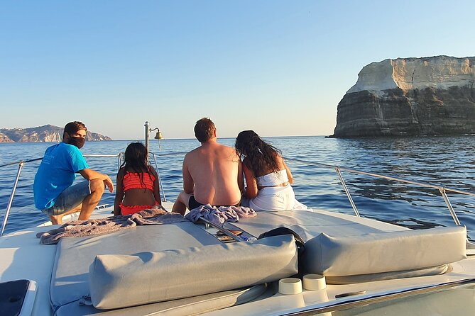 Santorini 5 - Hours Private Day Or Sunset Cruise with Bbq and Drinks - Hot springs and the volcanic heart of Santorini