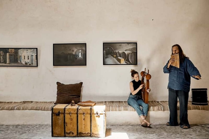 Santorini: A Mythical Musical Experience - The botanical garden is part of the experience