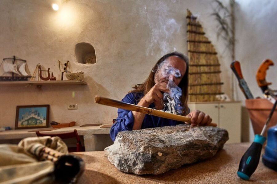 Santorini: A Mythical Musical Experience - The optional ancient Greek pipe workshop