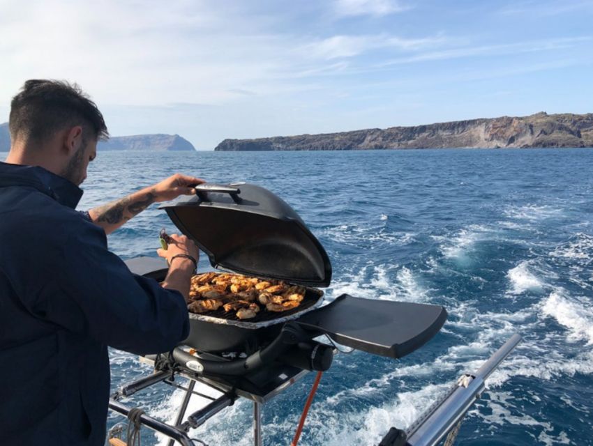 Santorini: Adventurous Catamaran Experience with Snorkeling - Who should book this catamaran cruise