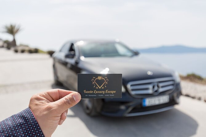 Santorini: Airport or Port One-Way Private Transfer - Timing, meeting instructions, and small details