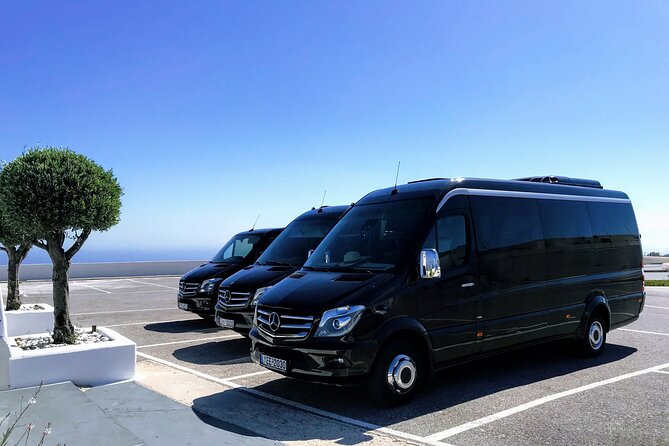 Santorini Airport-Port Private and Shared Rides - Key points to know before booking