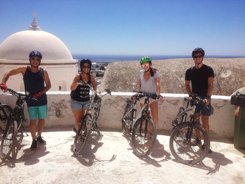 Santorini: Around the Island by Electric Bike - What is included for the $129 price