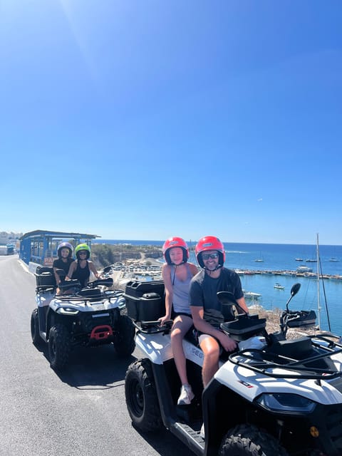 Santorini: ATV guided tour around the South of the island - Why a quad works well in southern Santorini