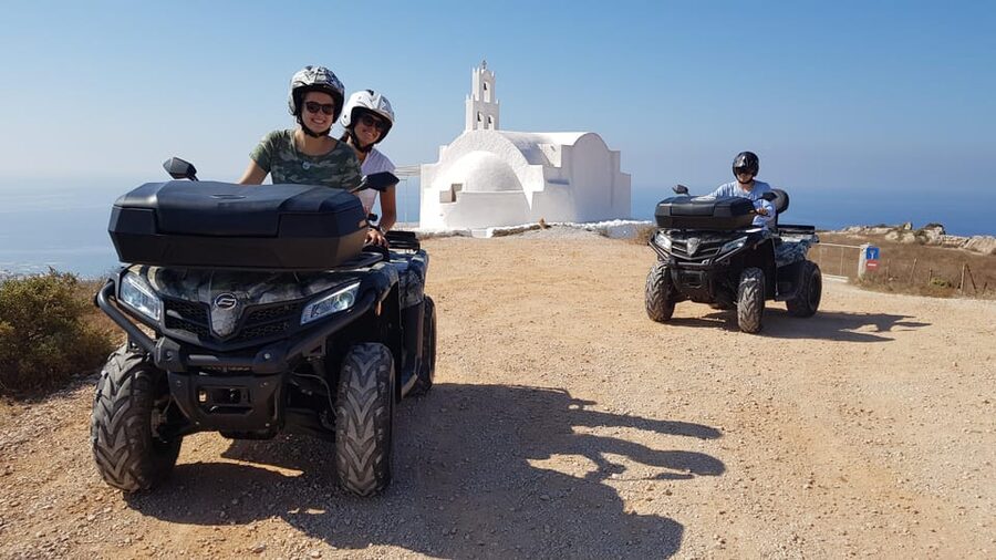 Santorini: ATV guided tour around the South of the island - What $176 includes, and what it does not