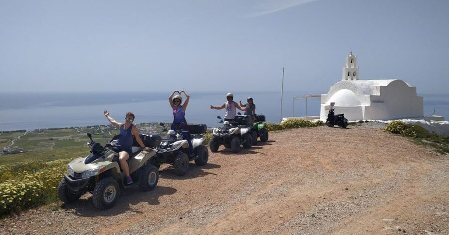 Santorini: ATV-Quad Experience - Caldera views and quiet coastal tracks