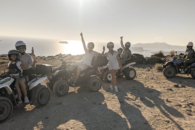 Santorini ATV Quad off-road Tour: Perfect for Cruise Passengers - Perissa Black Sand Beach: a quick volcanic introduction