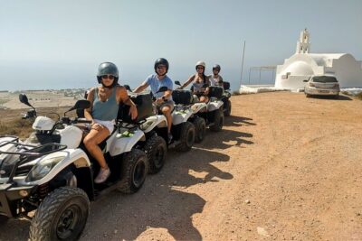 Santorini ATV Quad off-road Tour: Perfect for Cruise Passengers