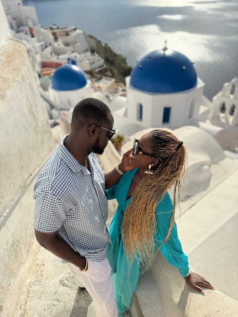 Santorini Best of Custom Tour with Local Guide & Pick-Up - Perissa and the volcanic coast