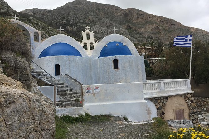 Santorini Blue Domes Private Tour - Firostefani and the three-bell blue dome