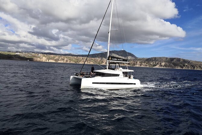 Santorini Caldera Panorama Winter Cruise All Inclusive - Red Beach, White Beach, and Mesa Pigadia