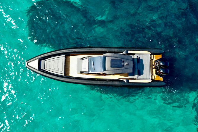 Santorini Caldera: Private Cruise with Speed Boat & Open Bar - Nea Kameni brings volcanic water and a little nerve