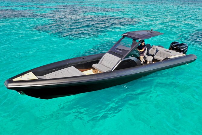 Santorini Caldera: Private Cruise with Speed Boat & Open Bar - Thirassia slows the trip down