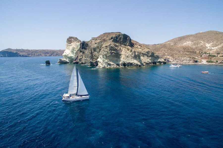 Santorini Caldera: Sunset Sailing Cruise with Meal - Key points to know before booking