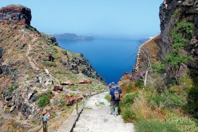 Santorini Caldera Walk Hiking Experience Fira-Oia