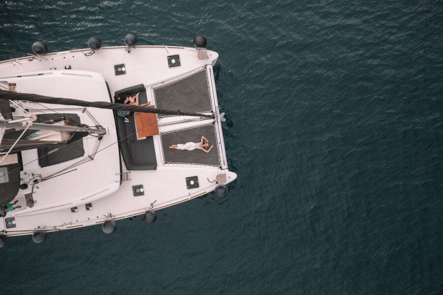 Santorini Catamaran Cruise with Swimming, Meal and Open Bar - Why this cruise works well for seeing Santorini from the water