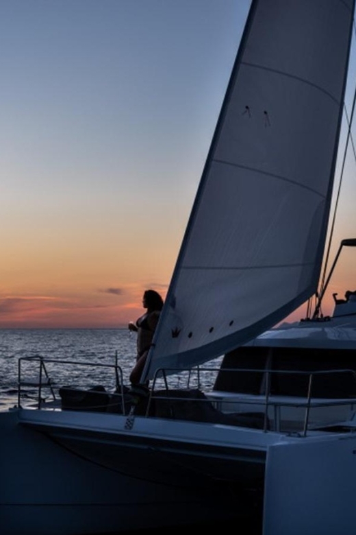 Santorini Catamaran Sunset Skyline Cruise - Key points to know before booking