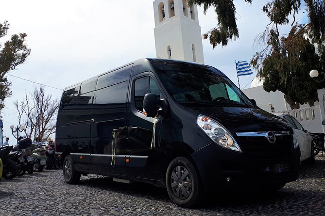 Santorini Chauffeur Services per Hour - Meeting at the Airport, Port, Hotel, or Cable Car