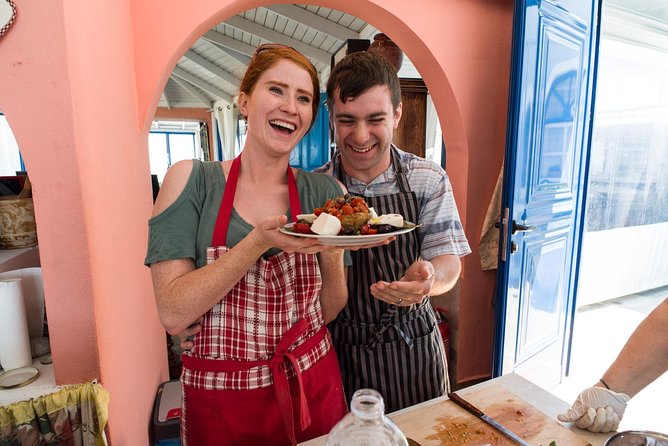 Santorini : Cooking Class & Easy Hike - The meal is part of the local connection