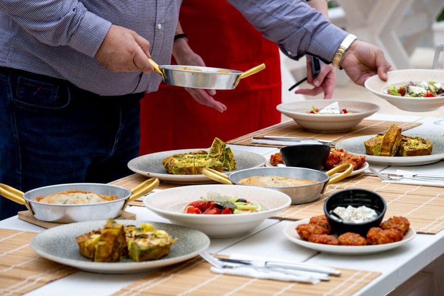 Santorini: Cooking Class with Lunch and Wine Tasting - Lunch is the payoff, not an afterthought