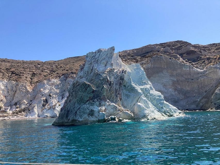Santorini:Cruises with Catamaran around the Volcanic Island. - The minibus ride to Vlychada Marine
