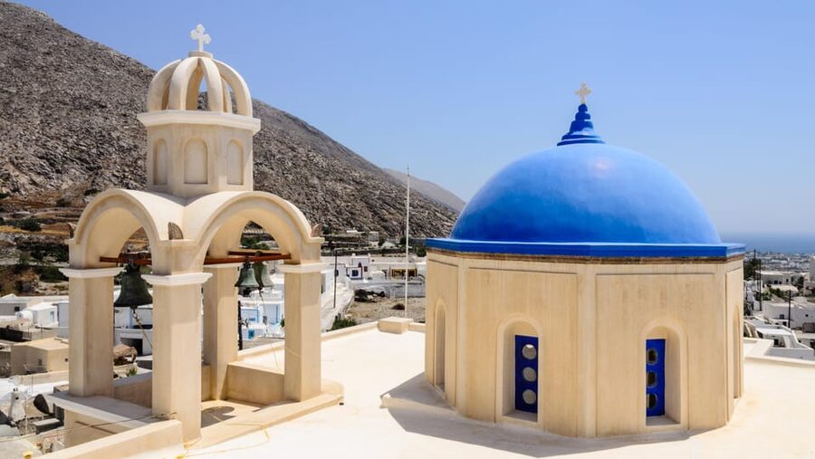 Santorini Cultural Villages and Akrotiri Ruins Private Tour - Megalochori: a short look at village elegance