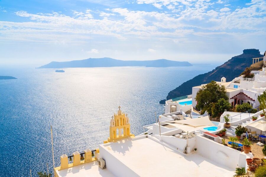 Santorini: Discover Santorini Private 6 hours tour - Prophet Elias: Santorini from its highest point